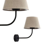 Kinkiet Chicago Linen 4186 z lnianym akcentem TK Lighting