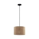 Lampa wisząca JUTA 6580 TK Lighting klosz jutowy boho