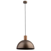 Lampa wisząca TK Lighting Oslo Brown 4508 brązowa nowoczesna