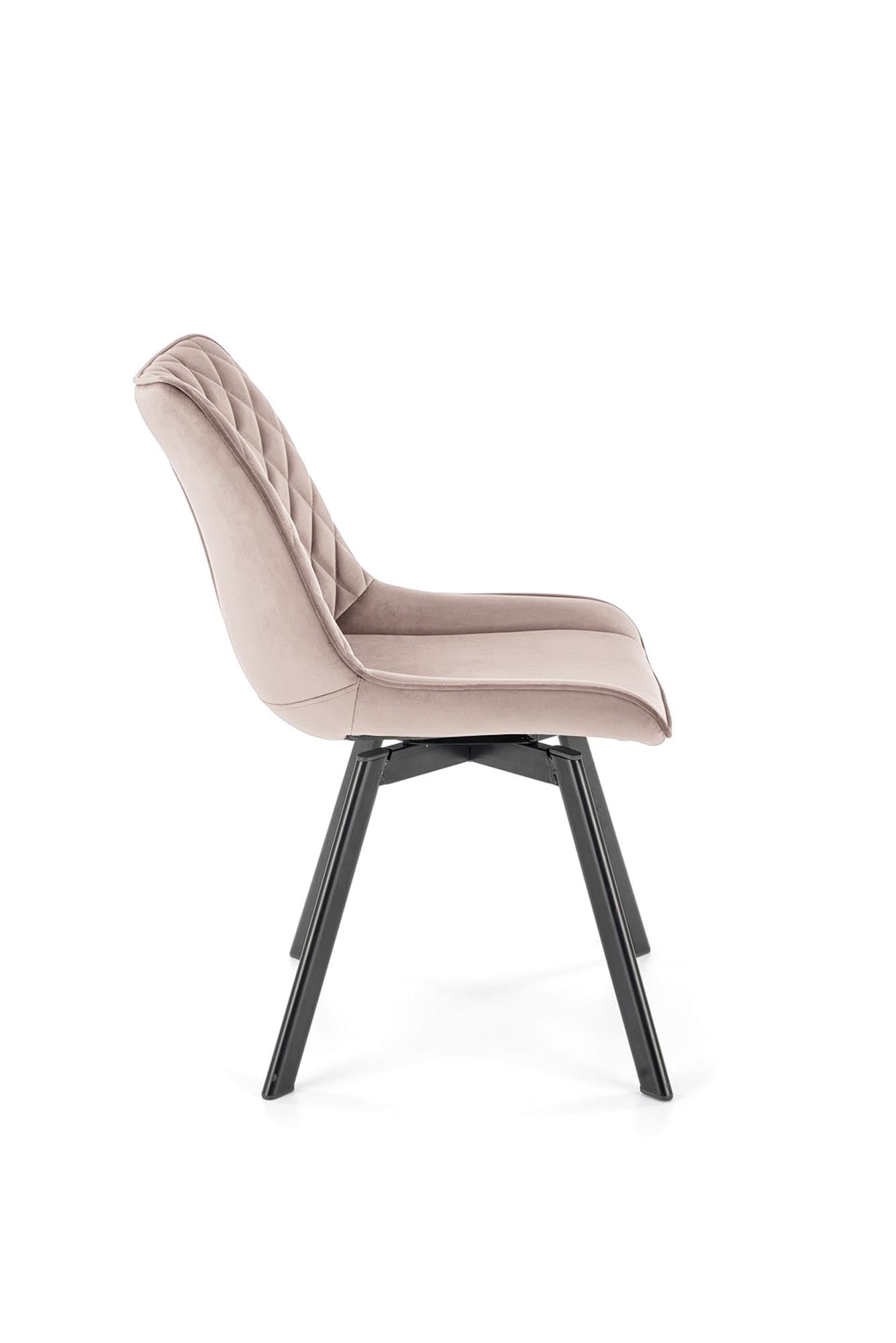 Krzesło Draco - Beżowy / Welur