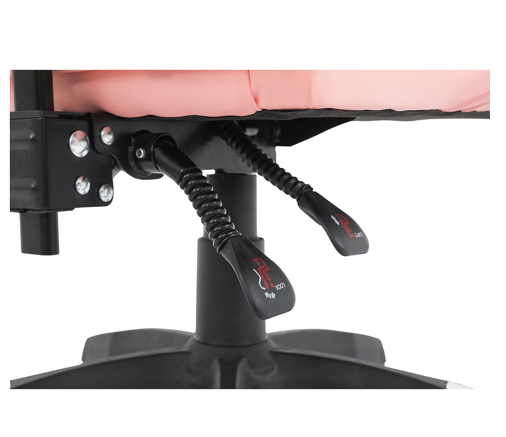 Ergonomiczny Fotel Gamingowy Enzo Różowy z Regulacją