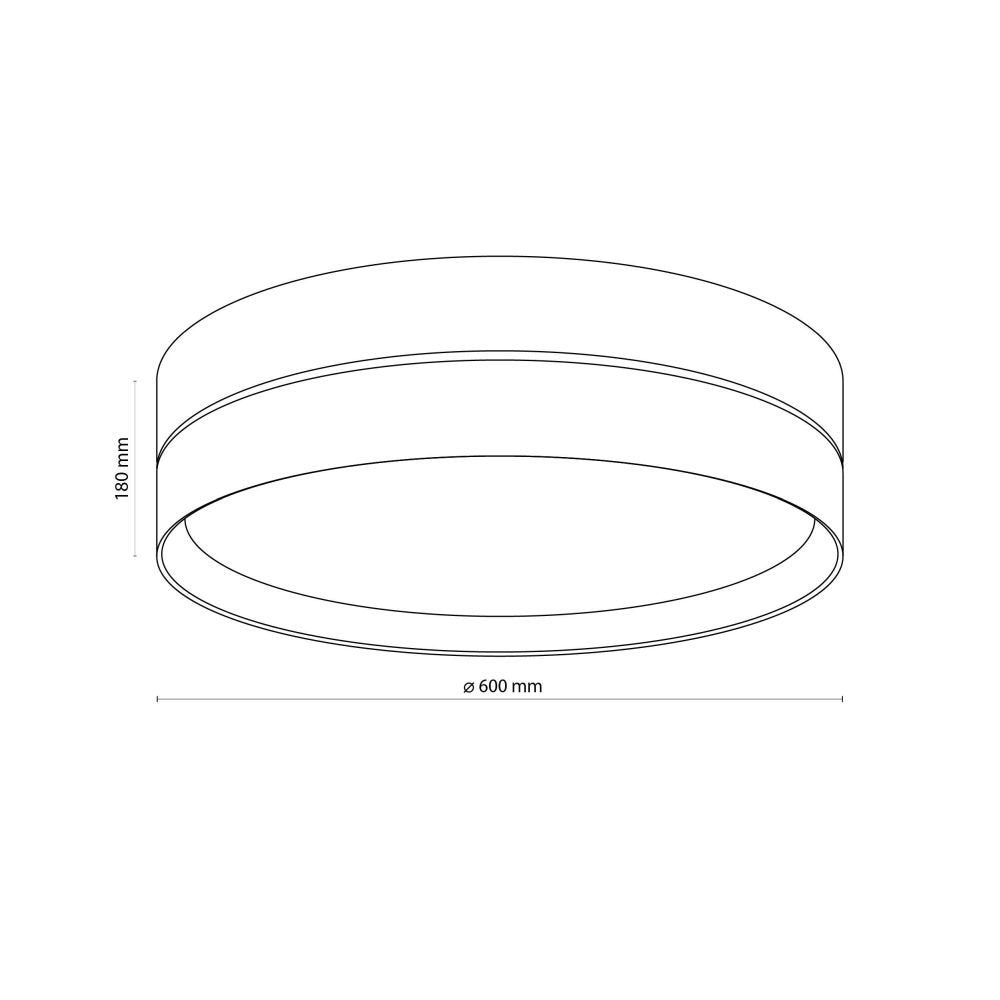 Lampa sufitowa TK Lighting ECO 5774 nowoczesna minimalistyczna
