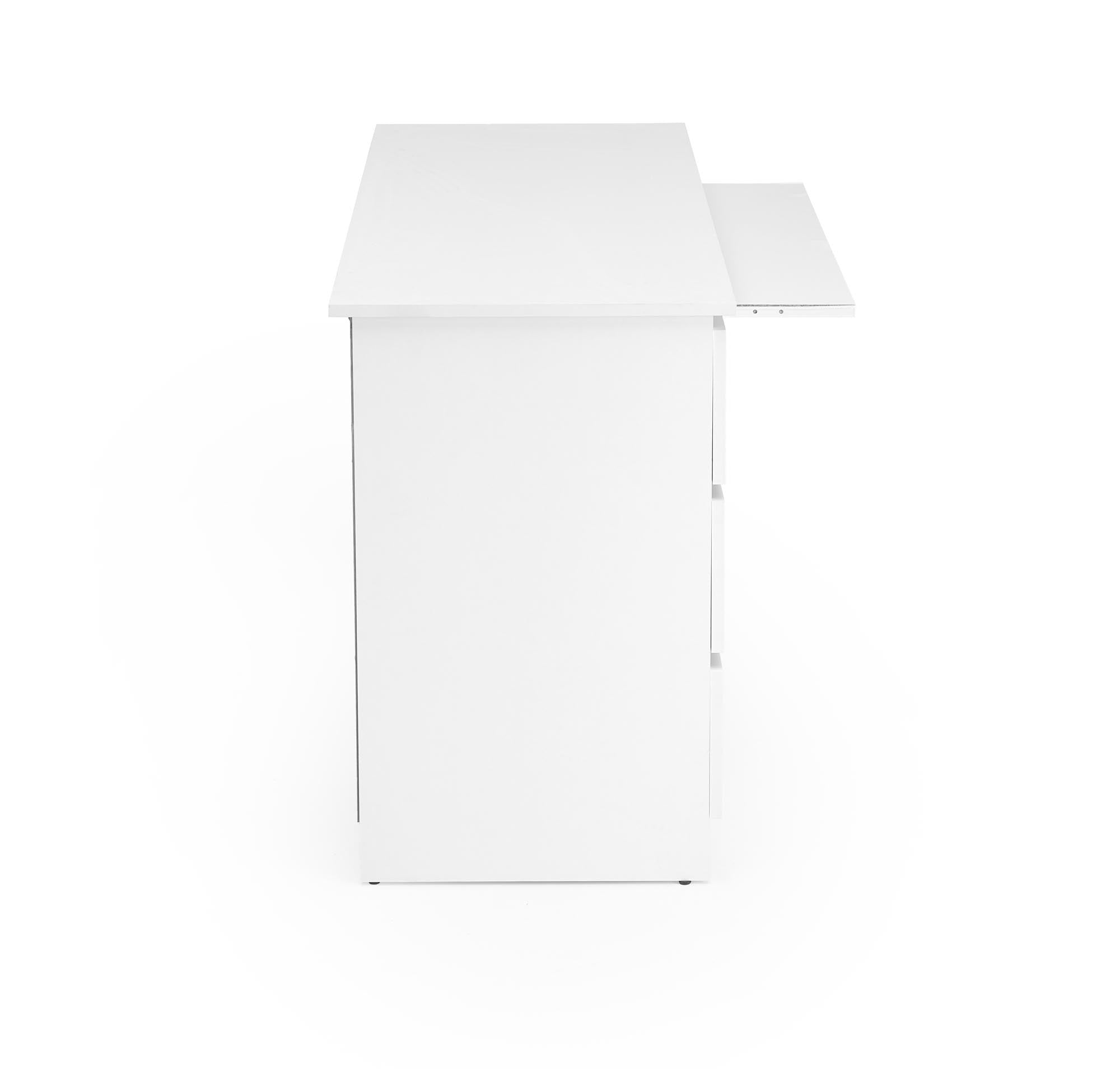 Biurko KOMETA 120 cm - Kolor Biały