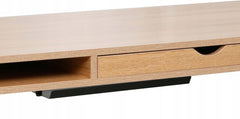 Biurko Elektryczne Furnitex B13-FX Dąb Naturalny, Ergonomia 76-122 cm