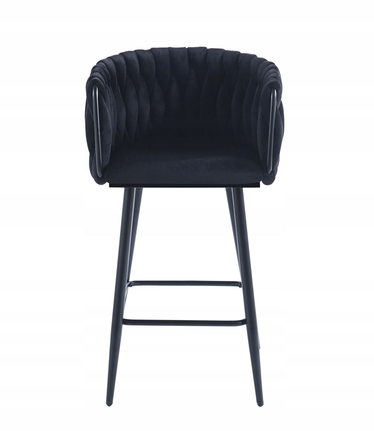 Hoker H7 FX Velvet Czarny Welur Glamour Metalowy Stelaż