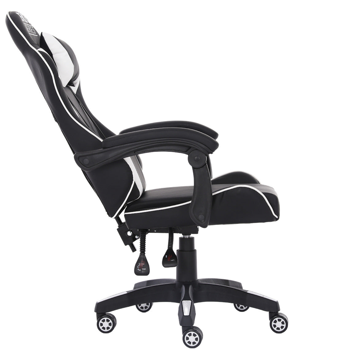 Fotel Gamingowy Extreme Enzo White - Ergonomia i Pełna Regulacja