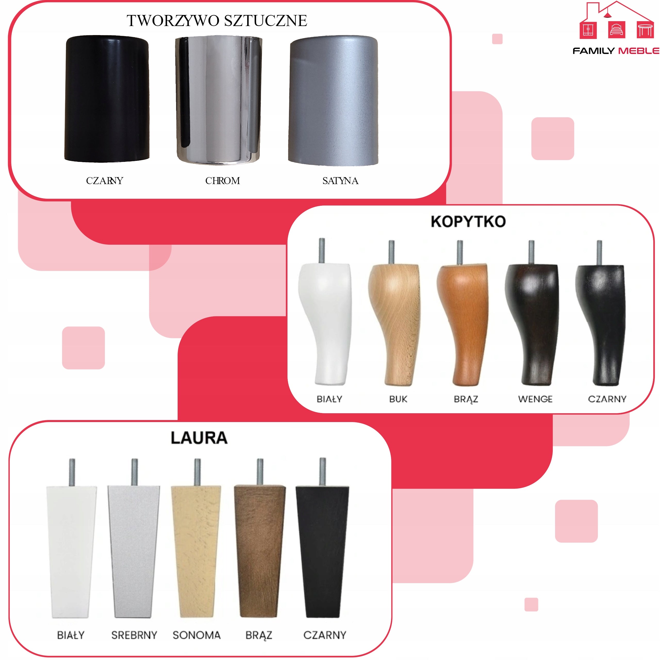 Kanapa Sara Print Duo rozkładana, dwukolorowa, z pojemnikiem
