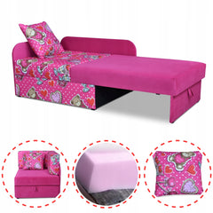 Narożnik dziecięcy Bambino rozkładany z pojemnikiem na pościel