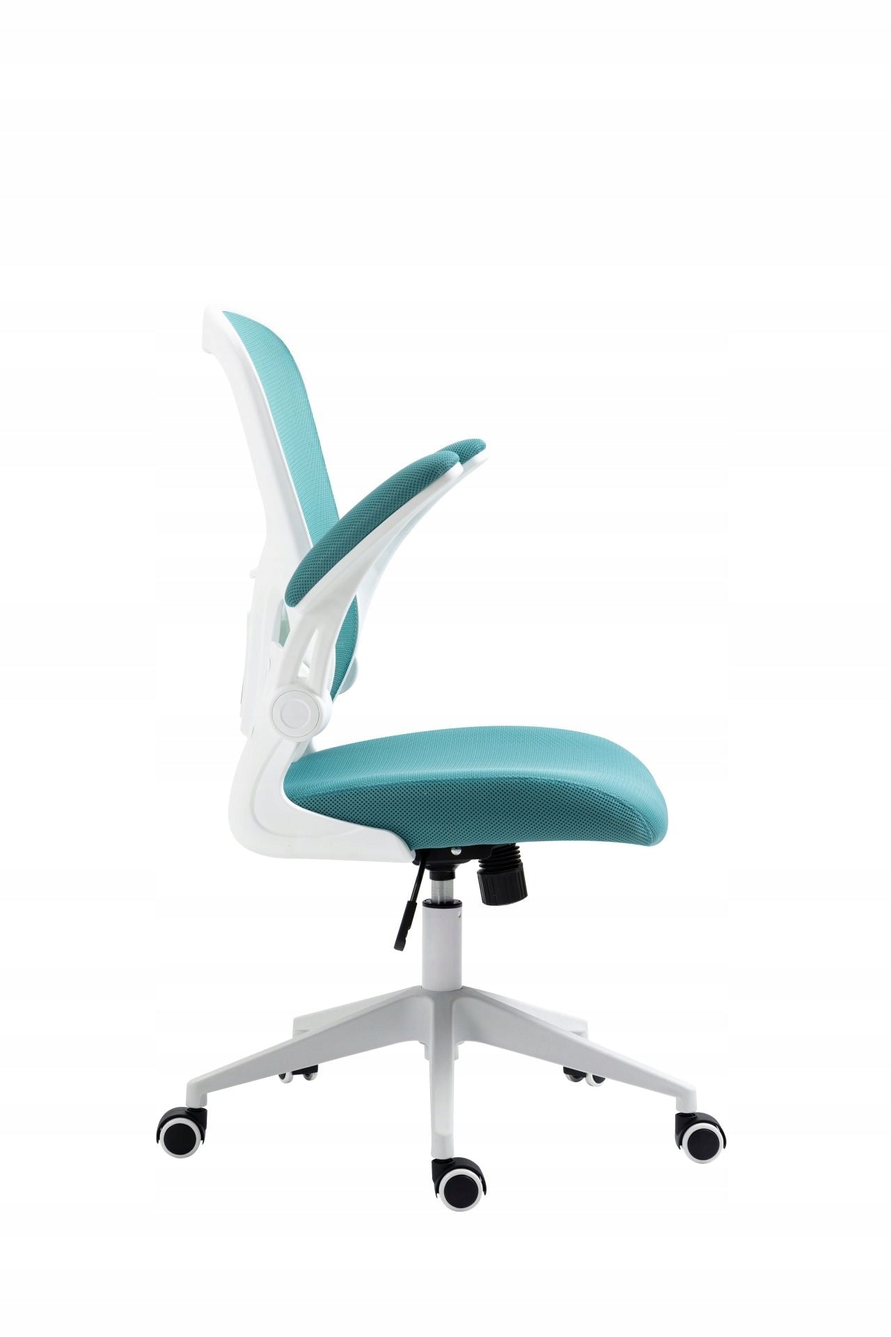 Fotel obrotowy ergonomiczny FB21 FX turkusowy dla dzieci i młodzieży