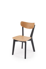 Krzesło SALA - Kolor Czarny / Dąb Naturalny
