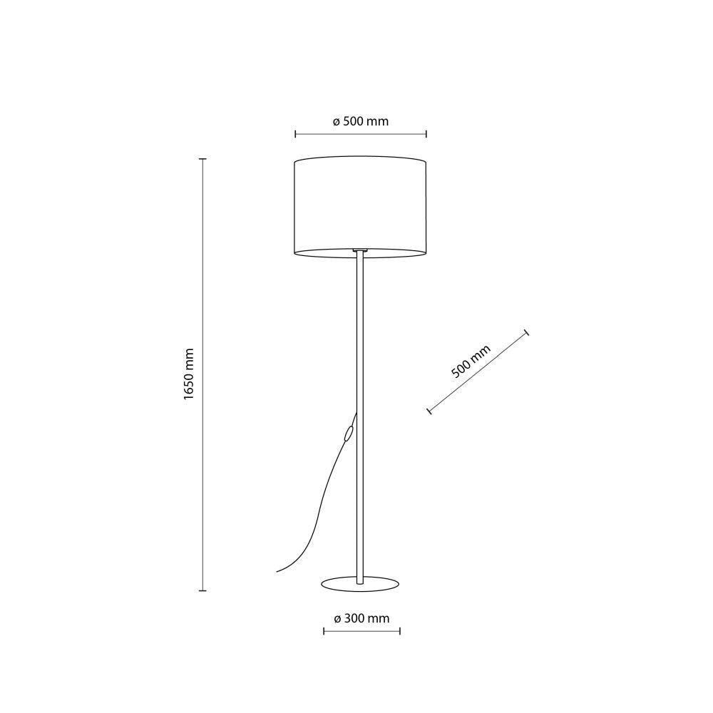Lampa podłogowa Earth 16013 TK Lighting minimalistyczny styl