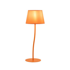 Lampa stołowa TK Lighting Nicola 6640, pomarańczowa, minimalistyczna