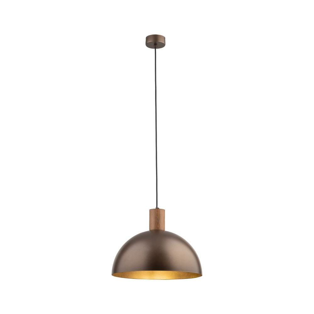 Lampa wisząca TK Lighting Oslo Brown 4508 brązowa nowoczesna